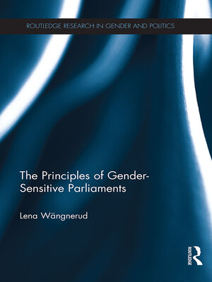 cover image of The Principles of Gender-Sensitive Parliaments